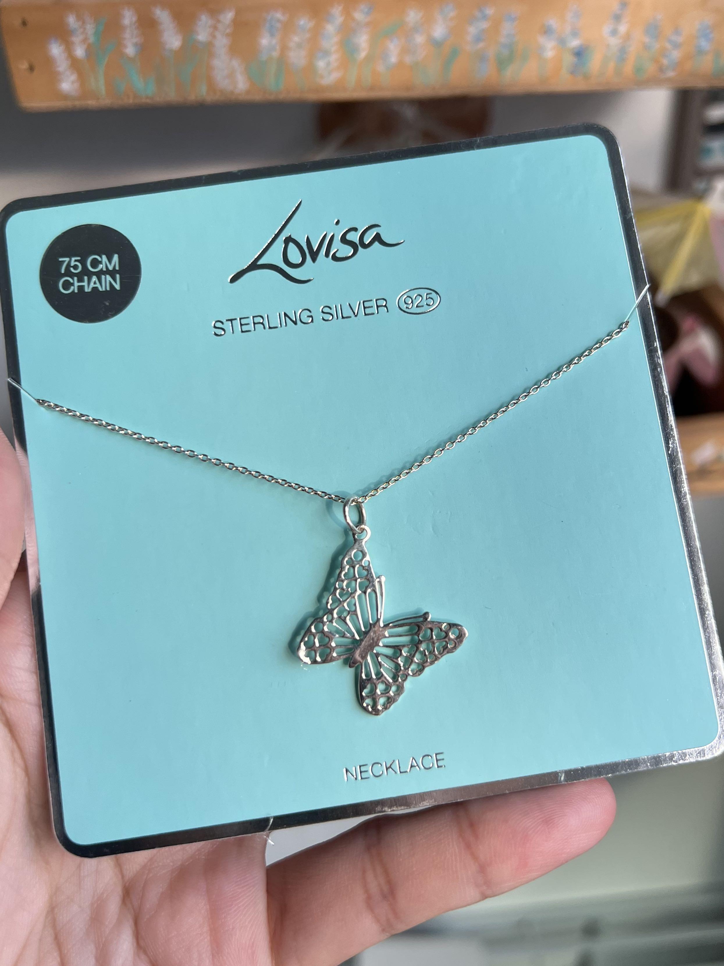 Silver Best Friend Butterfly Necklace Pack - Lovisa