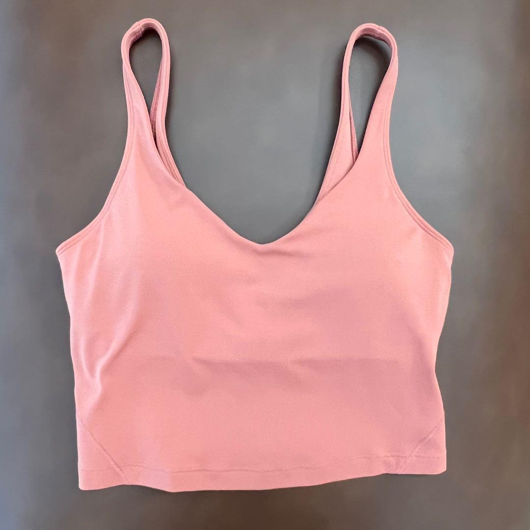 Lululemon align tank top pink US4, Women's Fashion, Activewear on Carousell