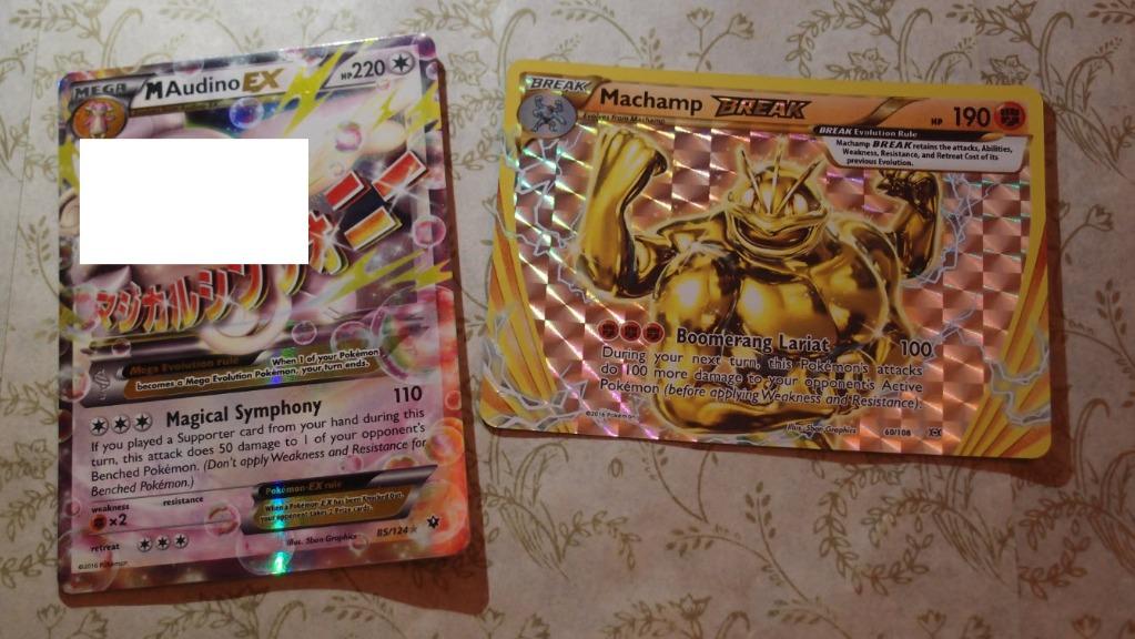MACHAMP Gold BREAK XY Evolutions Break Rare Silver Star Holo Foil 2016 Pokemon  Card English TCG GO Collect Them ALL Mint, , , - Carousell