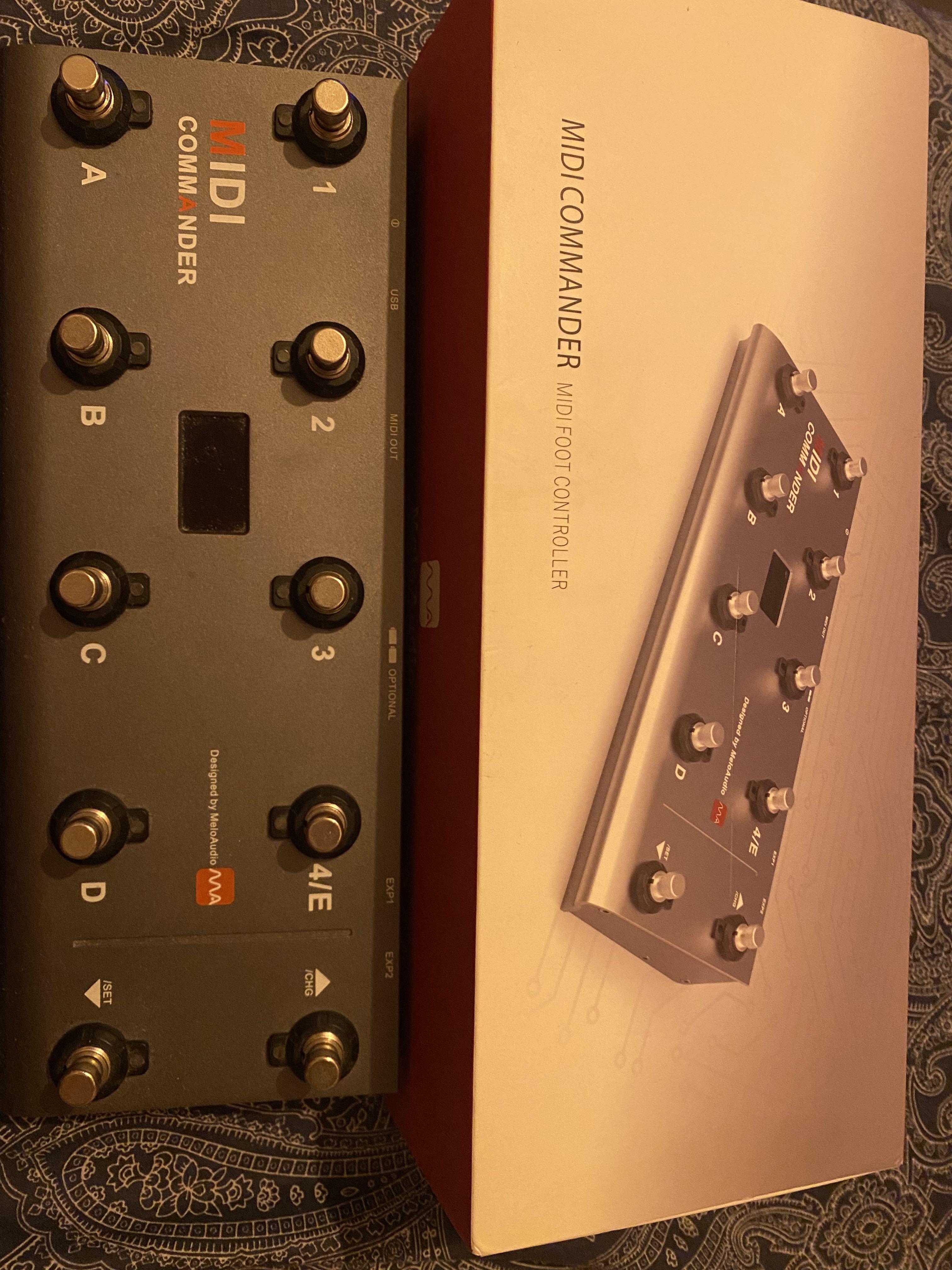 MeloAudio MIDI-COMMANDER, 興趣及遊戲, 音樂、樂器& 配件, 樂器