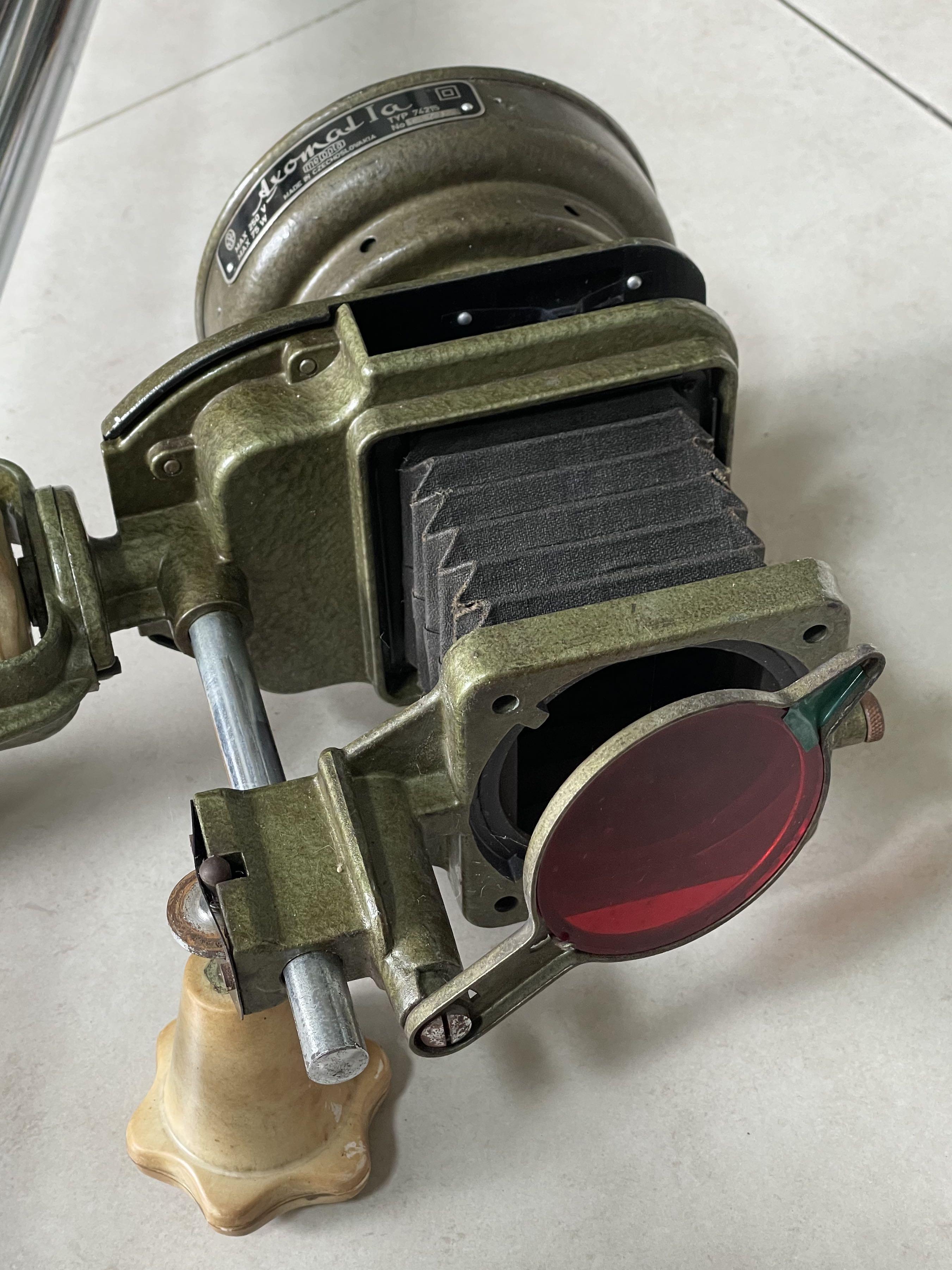 Porte-négatif Réglable Meopta Pour Films 35mm - Compatible Axomat 2 à 5a - Occasion En Bon état