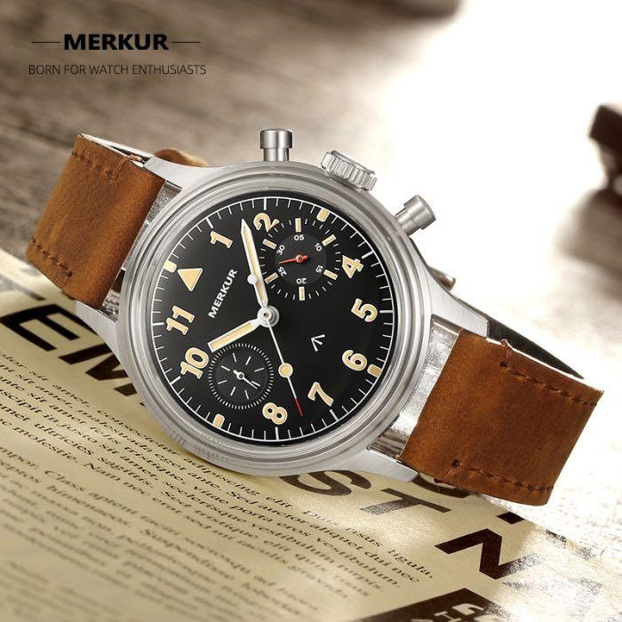 Chronograph mechanical sales watch