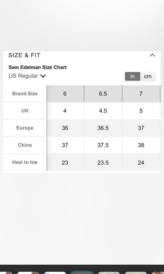 Michael kors size guide uk cheap