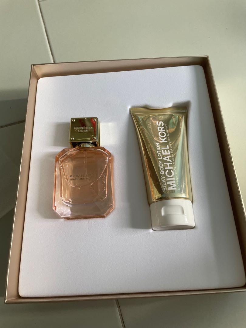 michael kors sparkling blush set Beauty Personal Care Fragrance Deodorants on Carousell