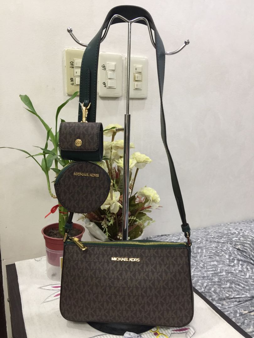 Mk pochette, Women's Fashion, Bags & Wallets, Cross-body Bags on Carousell