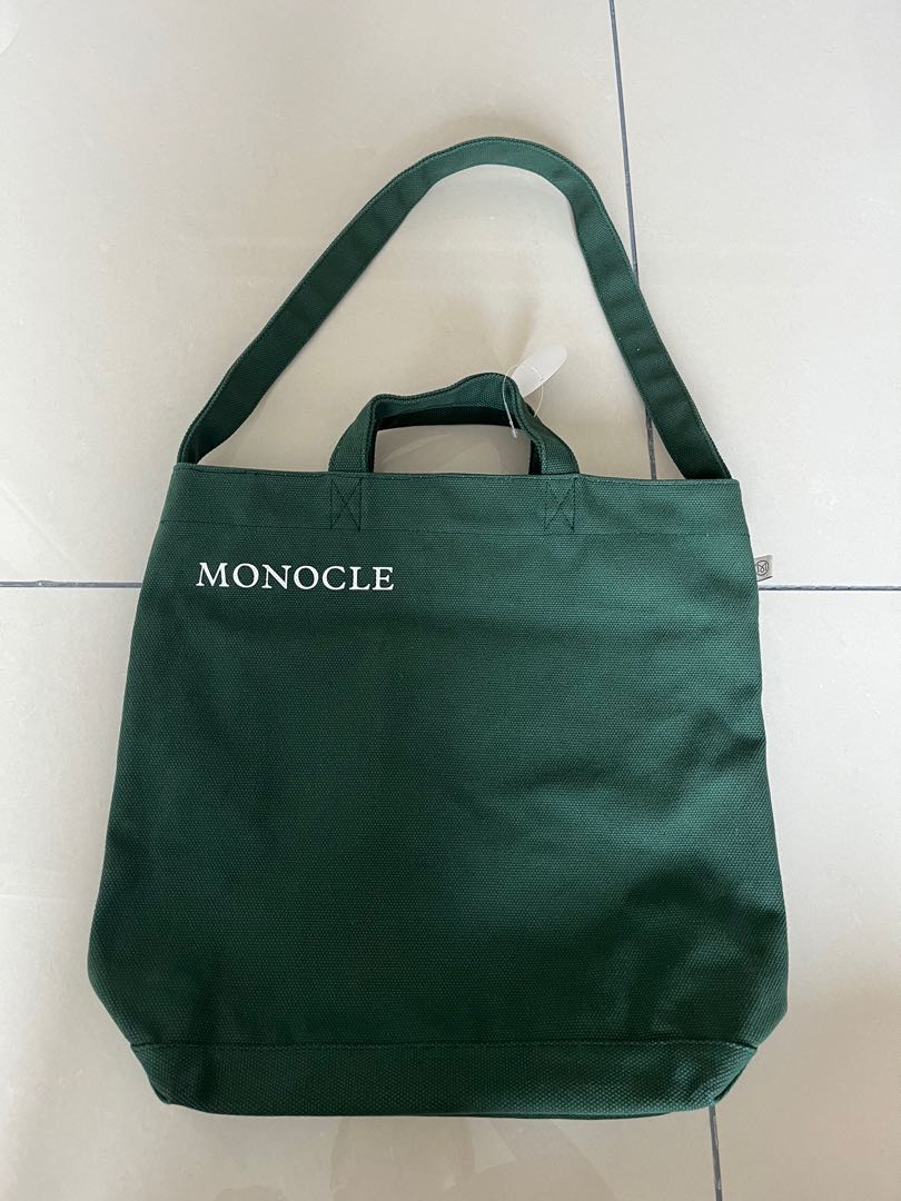Monocle canvas shop tote bag