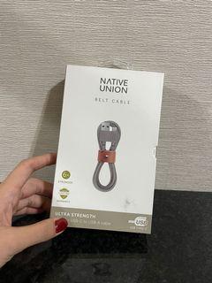 Native union (usb- type c)高強度充電線 摩卡色 1.2m