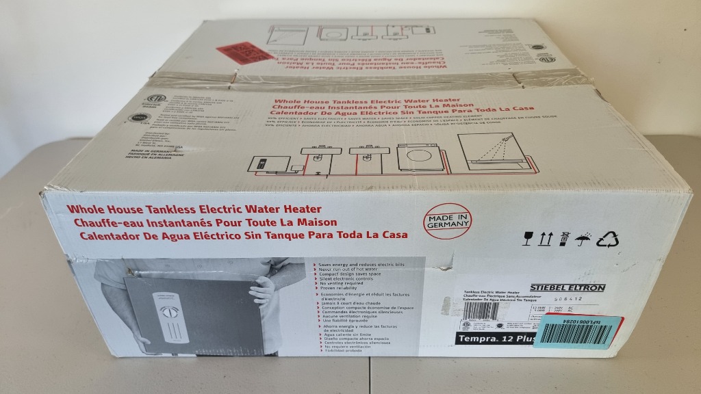 New Stiebel Eltron Tempra 12 Plus Multi Tap Instantaneous Hot Water, TV