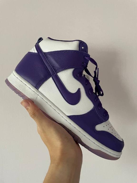 Nike Dunk High SP Varsity Purple W Men s Fashion Footwear Sneakers on Carousell