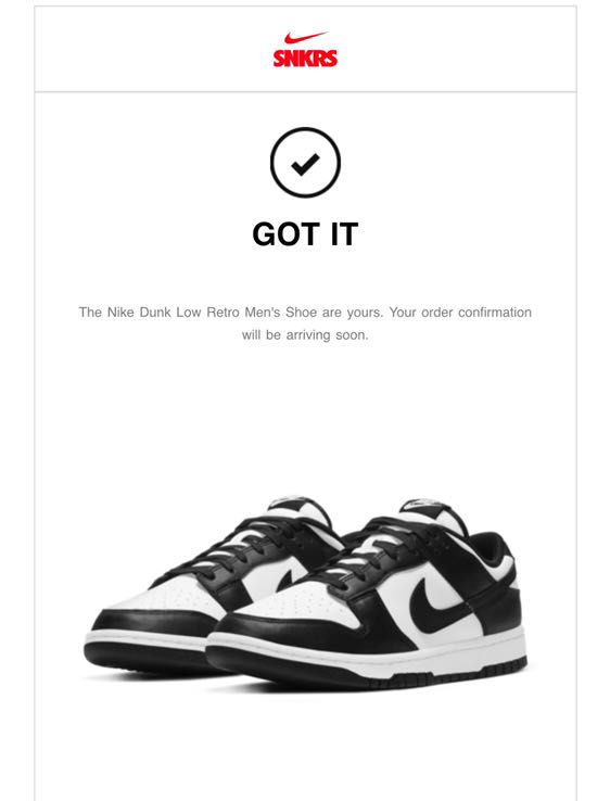 Nike Dunk Low Panda Black White, Men's Fashion, Footwear, Sneakers on  Carousell