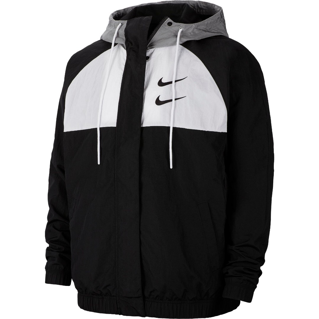 Nike Sportswear Swoosh Men s Woven Hooded Jacket Men s Fashion