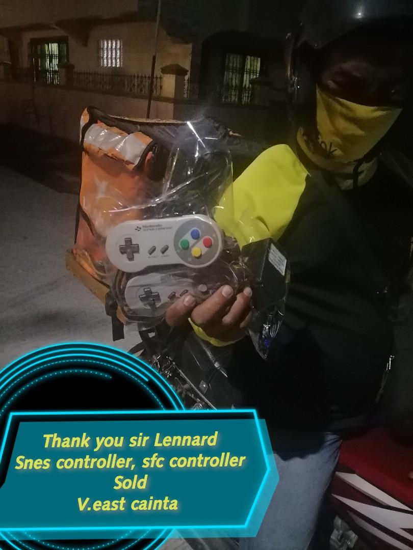 Nintendo super Famicom controller (Category: Controllers) located in Cainta. Submitted by apolloeleven33 (Listing ID 1122138177, Image 2). Description: Nintendo super Famicom controller See picture Tested/working No warranty,, Price 500 each Meet up: Puregold sumulong Pick up:servillana st cainta rizal(pin) Shipping/delivery Lalamove(cod) Payments: G-cash Bank deposit/transfer.