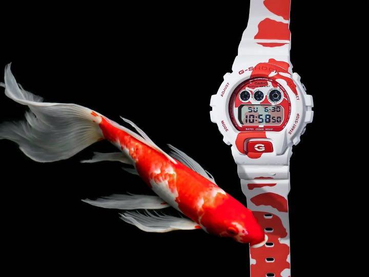 美品　G-SHOCK DW-6900JK-4JR 錦鯉 Amazon.co.jp: [カシオ] 腕時計 ジーショック NISHIKIGOI 錦鯉
