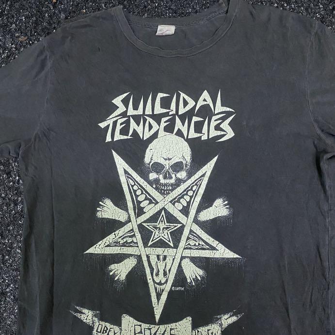 Obey Posse X Suicidal Tendencies Band Tshirt Vintage Tee