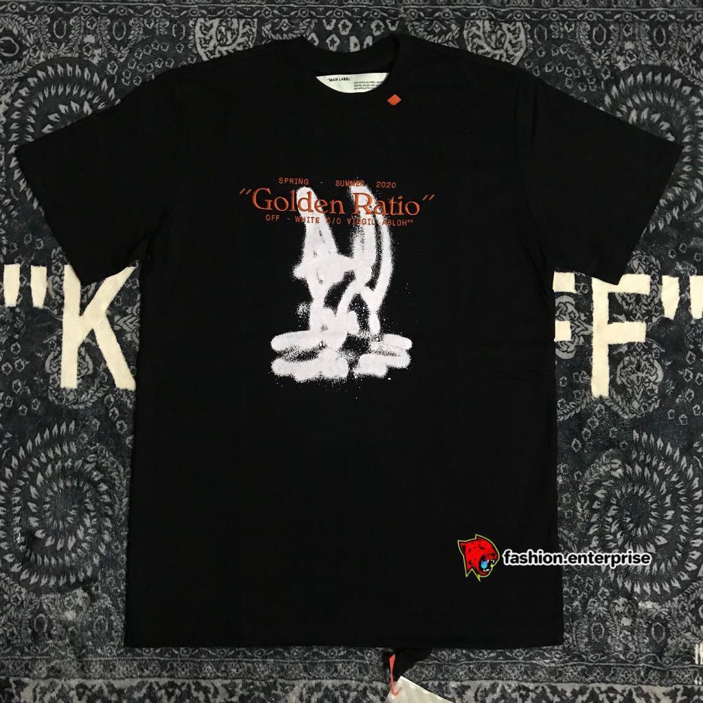 Off-White Slim Fit Cartoon Golden Ratio 