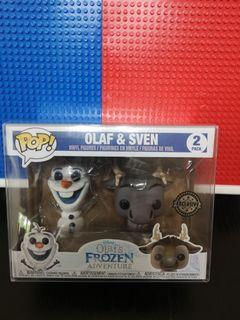 Olaf & Sven 2 Pack Funko