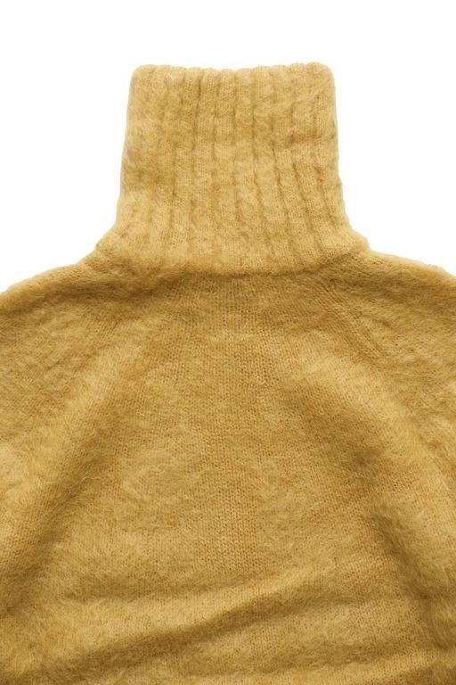 OLD JOE - MOHAIR ZIP TURTLE NECK SWEATER / nigel rrl vintage