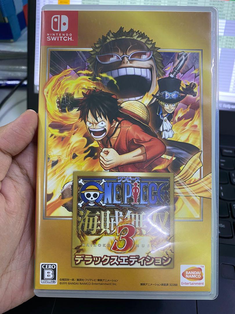 Original One Piece Pirate Warriors 3 Nintendo Switch Game Japanese /  Chinese language (USED), Video Gaming, Video Games, Nintendo on Carousell