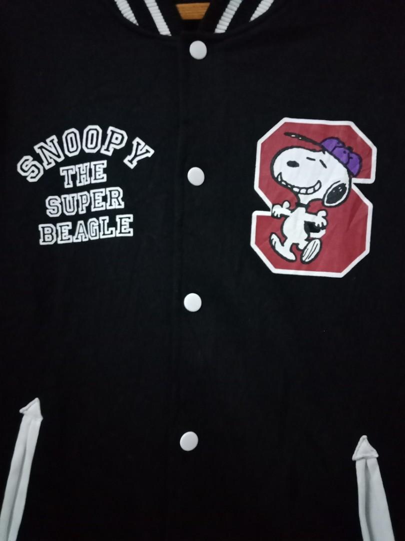 PEANUTS Varsity Jacket, Women's Fashion, Coats, Jackets and Outerwear