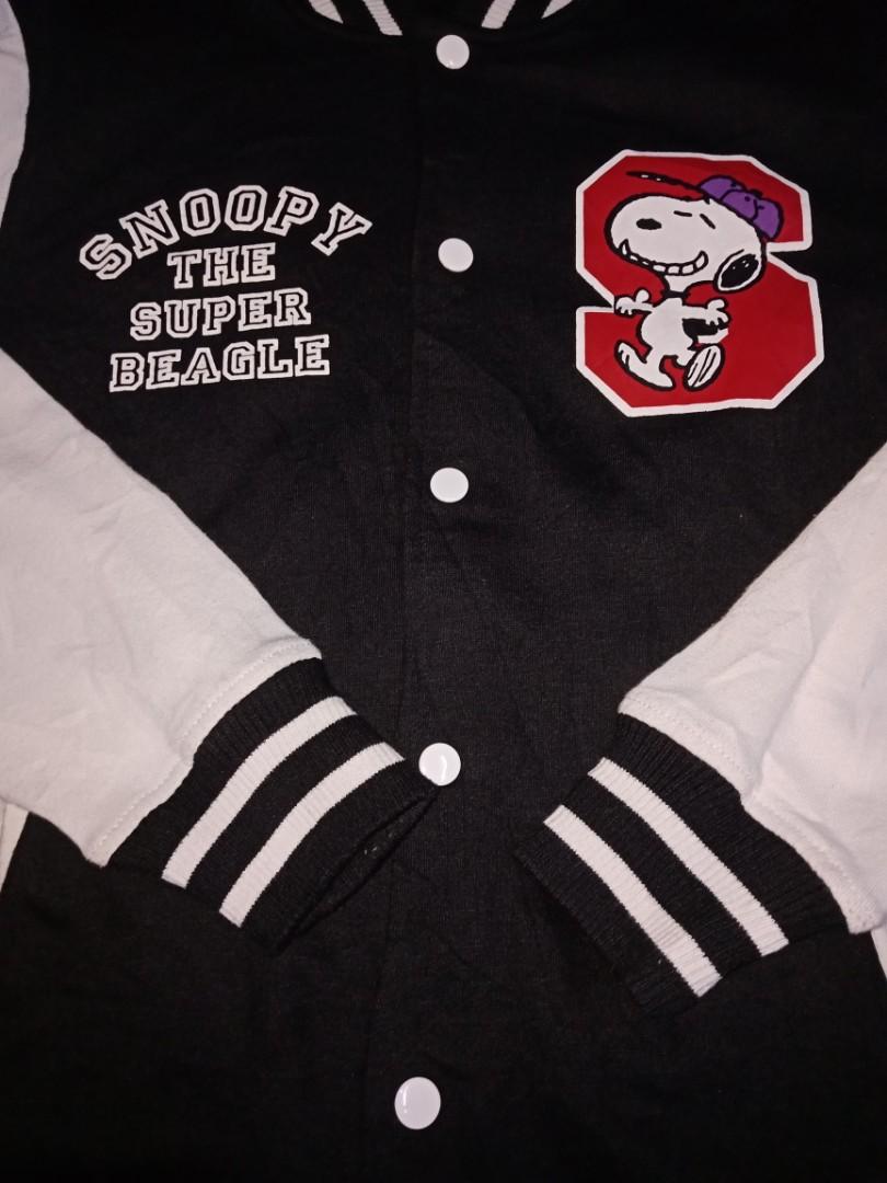 PEANUTS Varsity Jacket, Women's Fashion, Coats, Jackets and Outerwear