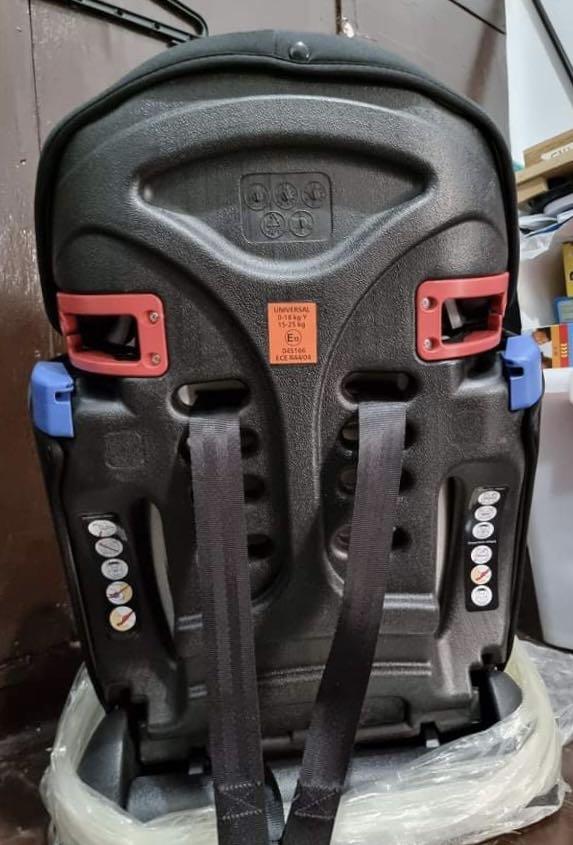 Picolo Car Seat - BRAND NEW (Category: Car Seats) located in Manila. Submitted by prelovedbydfar (Listing ID 1140498613, Image 3). Description: Brand new Black Picolo Car Seat complete w/ box RFS : outgrown due to pandemic, and now decluttering Adjustable head support Multiple point safety belts Soft head cushion Soft body cushion Removable cover Easy mounting From 0 - 25KG (infant to toddler) Can be reclined .