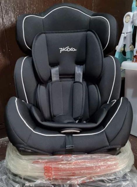 Picolo Car Seat - BRAND NEW (Category: Car Seats) located in Manila. Submitted by prelovedbydfar (Listing ID 1140498613, Image 1). Description: Brand new Black Picolo Car Seat complete w/ box RFS : outgrown due to pandemic, and now decluttering Adjustable head support Multiple point safety belts Soft head cushion Soft body cushion Removable cover Easy mounting From 0 - 25KG (infant to toddler) Can be reclined .