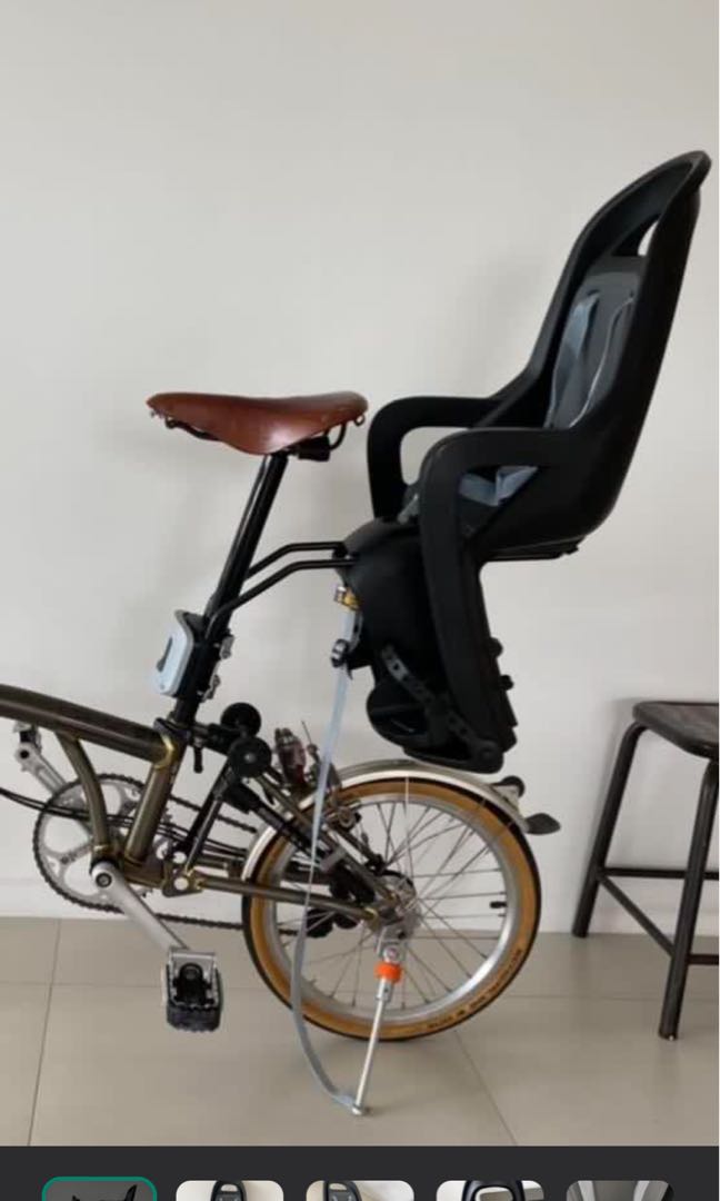 Polisport child seat Brompton, Sports Equipment, Bicycles & Parts
