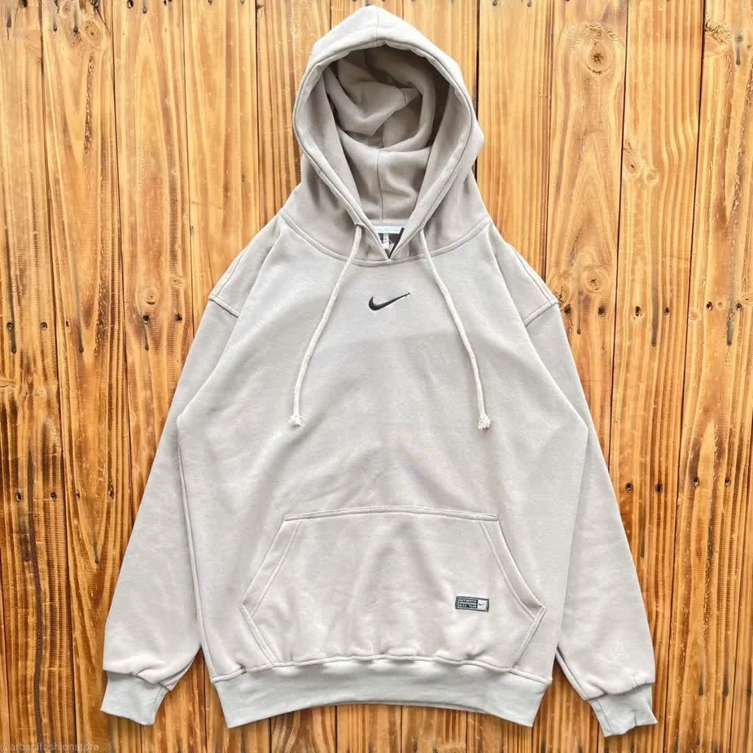 Small logo nike hoodie sale