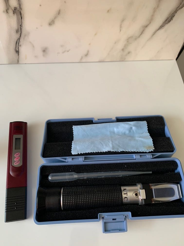Refractometer + TDS Meter, Pet Supplies, Homes & Other Pet Accessories