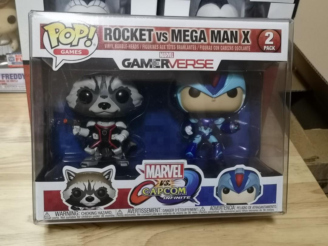 Rocket Vs Mega Man X 2 Pack Funko Hobbies Toys Toys Games On Carousell