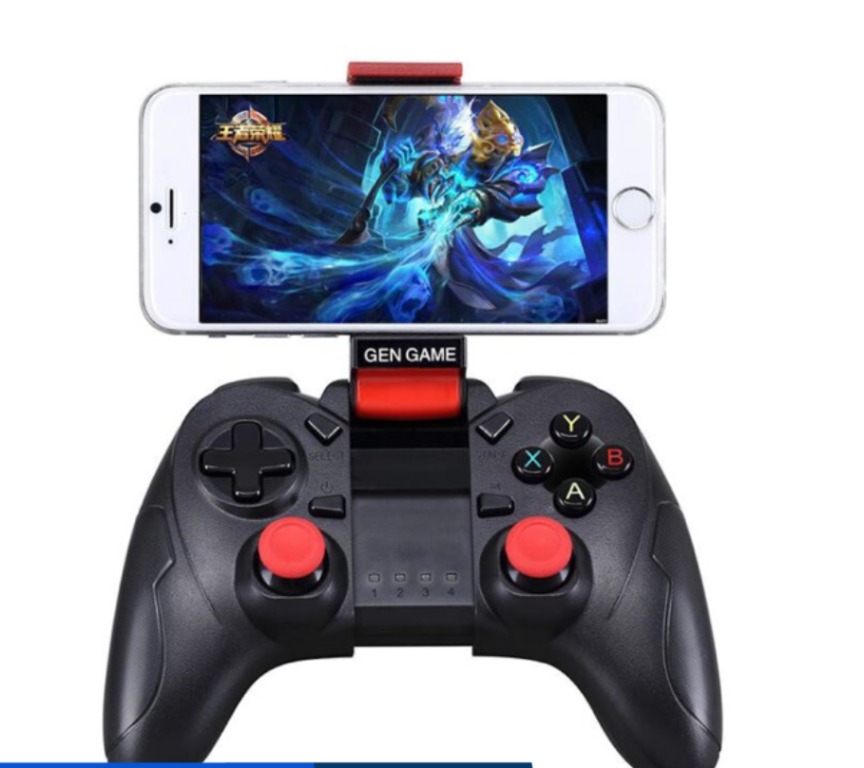 S6 Bluetooth Wireless Game Controller Gamepad JoyStick, Video Gaming ...