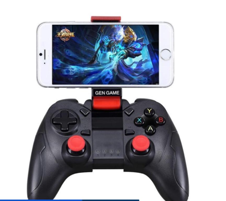 S6 Bluetooth Wireless Game Controller Gamepad JoyStick (Category: Controllers) located in Marikina City. Submitted by skowshop (Listing ID 1140596319, Image 1). Description: Main Features: - 2 types of connection: Bluetooth connection, wireless connection (for devices without Bluetooth) - 4 modes: joystick mode, operate mode (mouse + media), third-party operating mode for iOS, iCade mode - Compatible with iOS, Android smartphone, tablet, smart TV