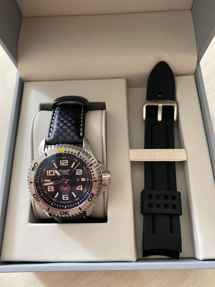 Saf best sale aviator watch