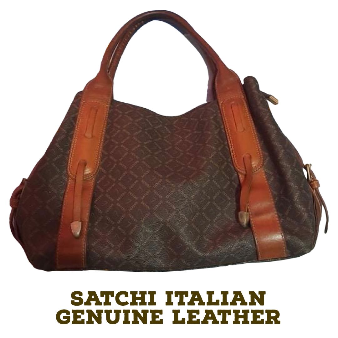 Satchi Genuine Leather Luxury Bags Wallets on Carousell