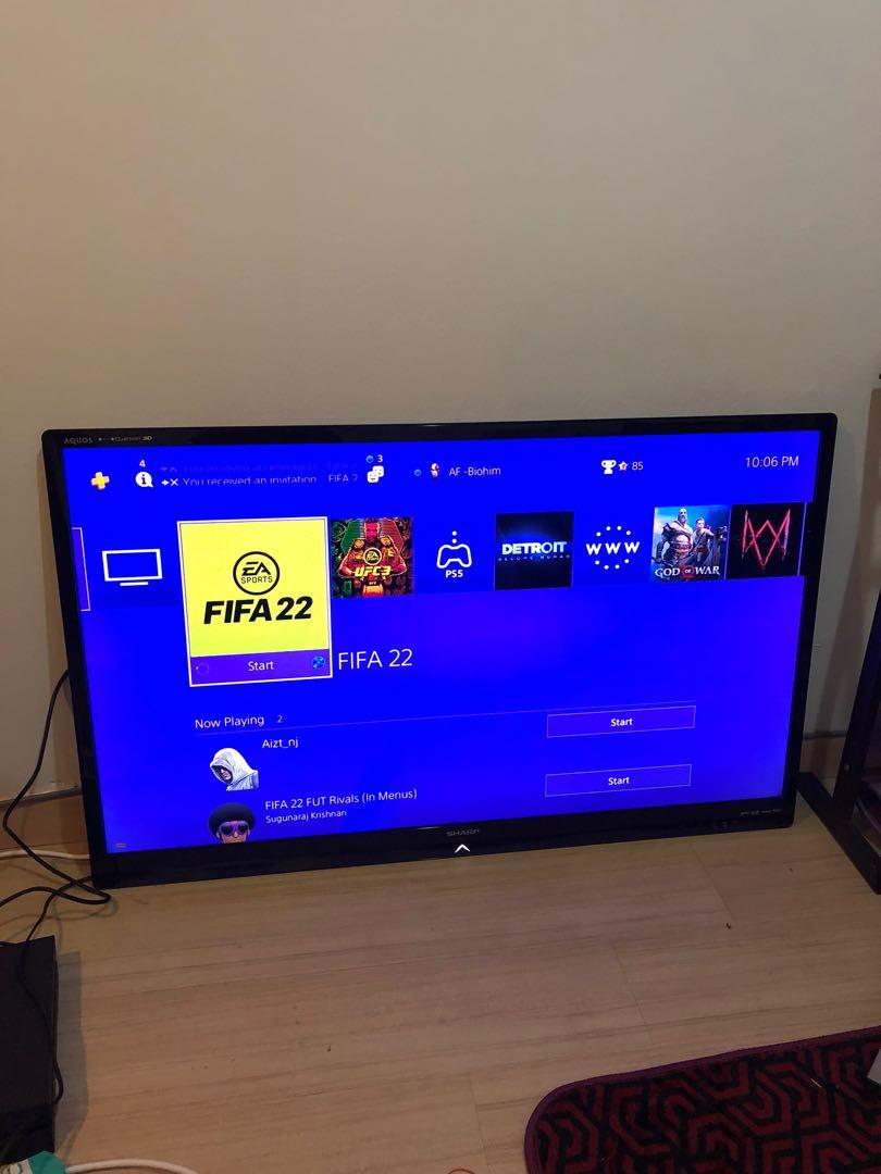 Sharp Aquos Quattron 3D 52 inch, TV & Home Appliances, TV