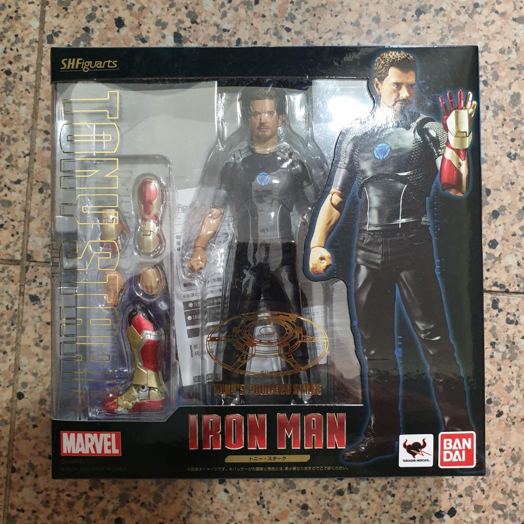 Shf figuarts Iron man Tony Stark powered stage, Hobbies & Toys, Toys ...