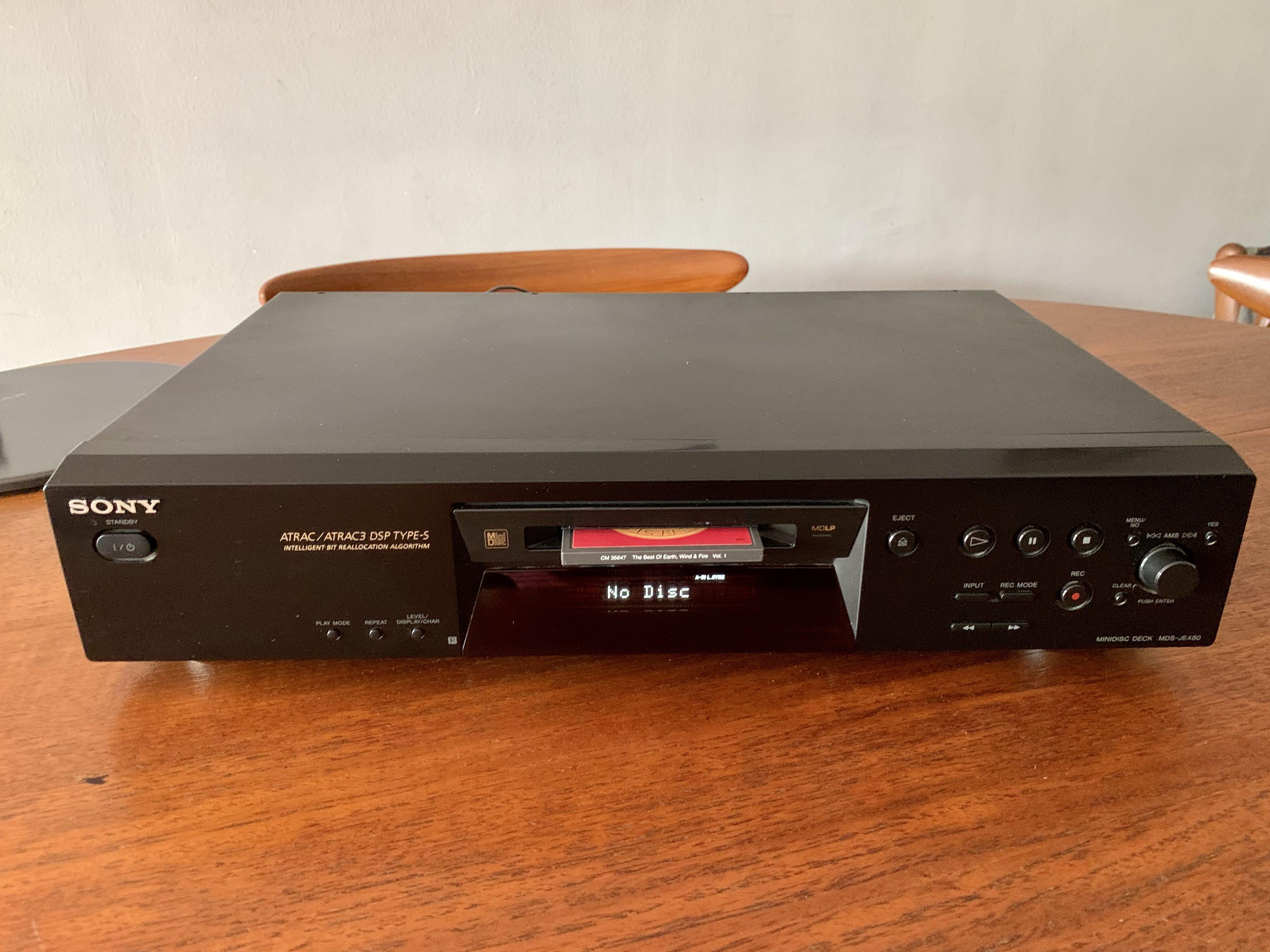 Sony Minidisc player recorder hifi deck mini disc, Audio, Portable