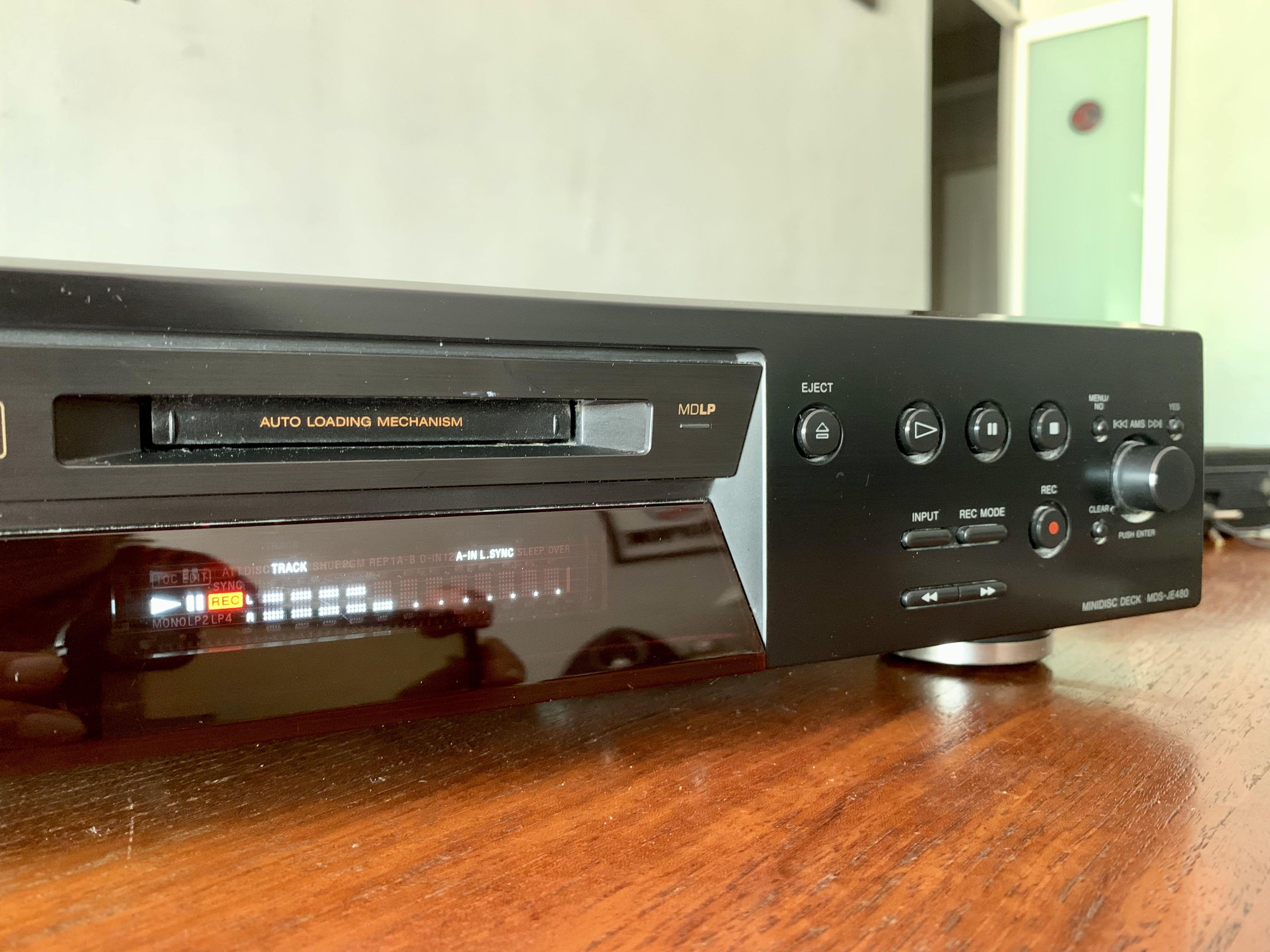 Sony Minidisc player recorder hifi deck mini disc, Audio, Portable