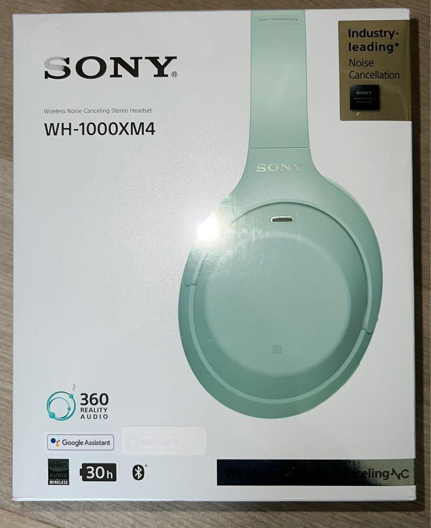 全新未開封行貨Sony WH-1000XM4 (銀色) 降噪無線耳機, 音響器材, 頭戴