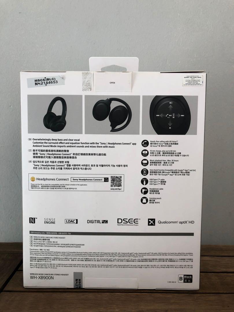Sony bluetooth headphones xb 900 nb black cheap