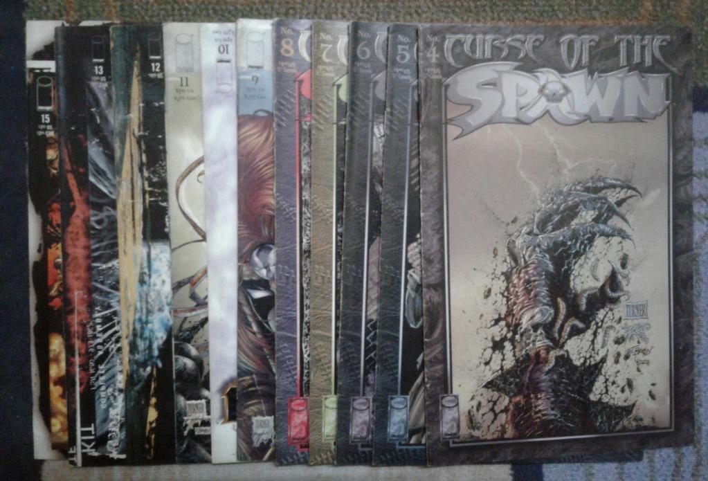 Spawn comics (Category: Comics & Manga) located in Ampang. Submitted by sam_saiko (Listing ID 1140552065, Image 1). Description: Spawn comics 1997 No.4 to No.15 *Missing No.1,2,3,14* Sell in set Price firm no nego Cod ampang.