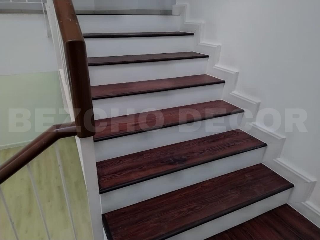Spc flooring stairs, Services, Home Services, Renovations on Carousell