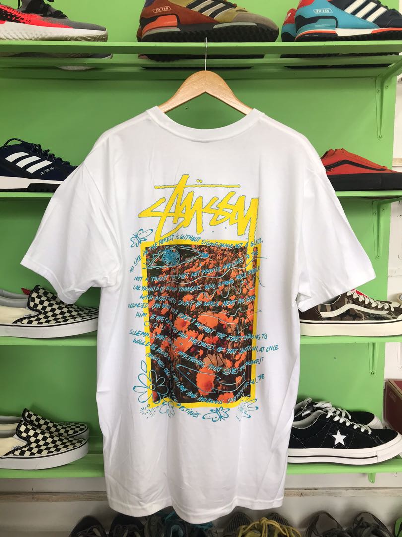Stussy Super Bloom, Men's Fashion, Tops 