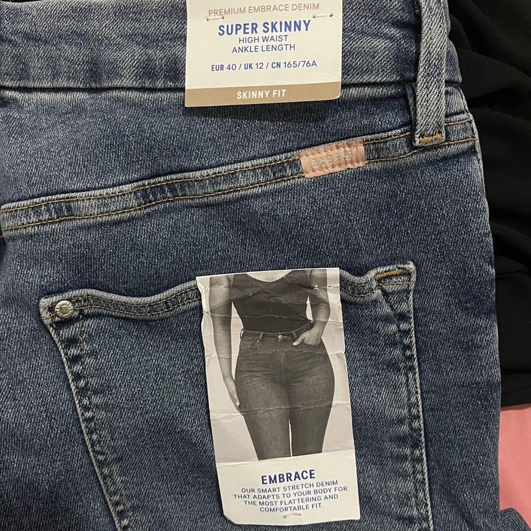 Super skinny jeans/denim H\u0026M, Fesyen 