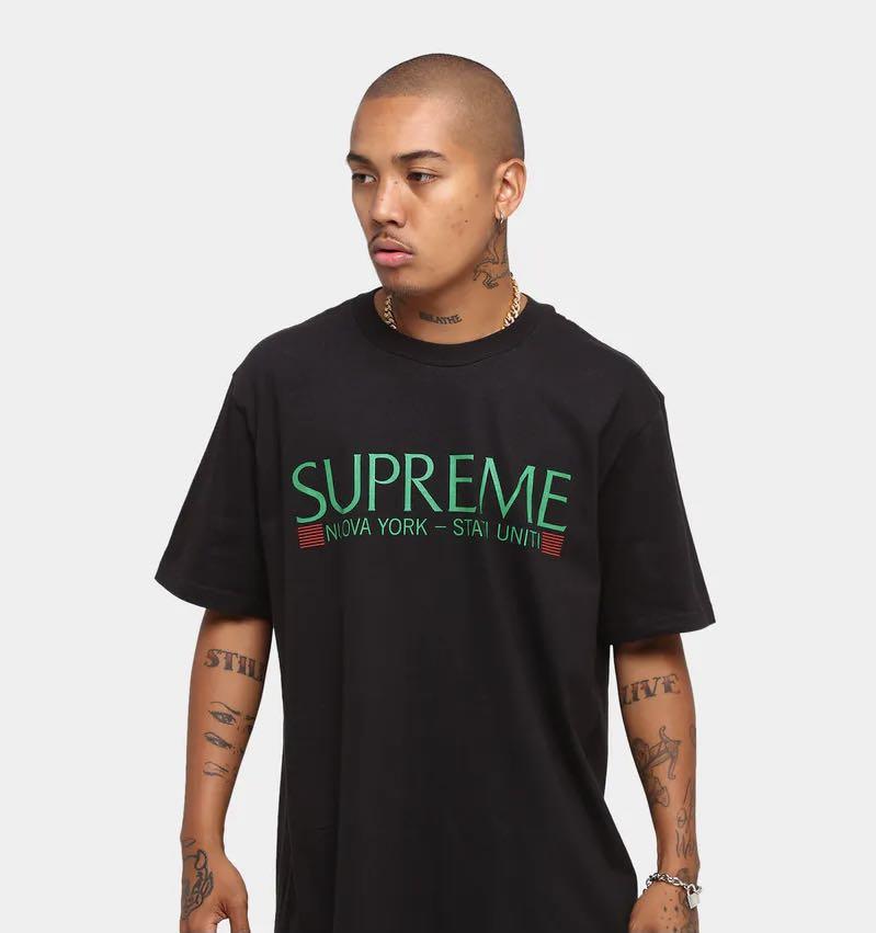 supreme nuova york tee