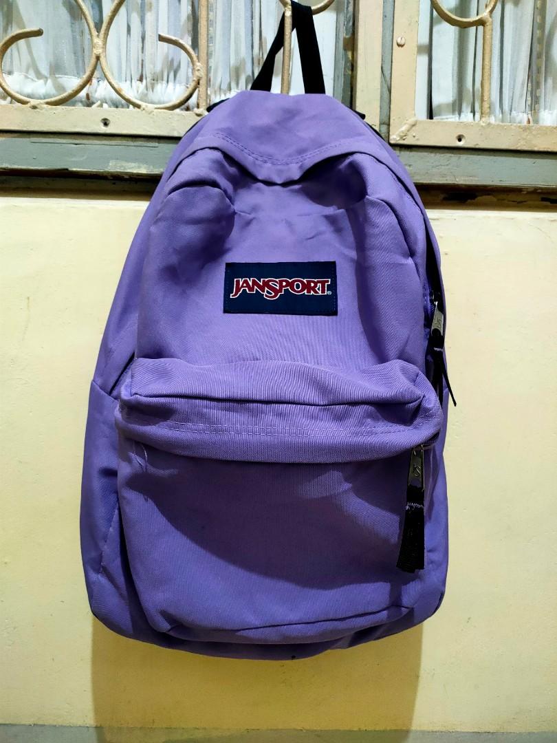 lavender jansport backpack