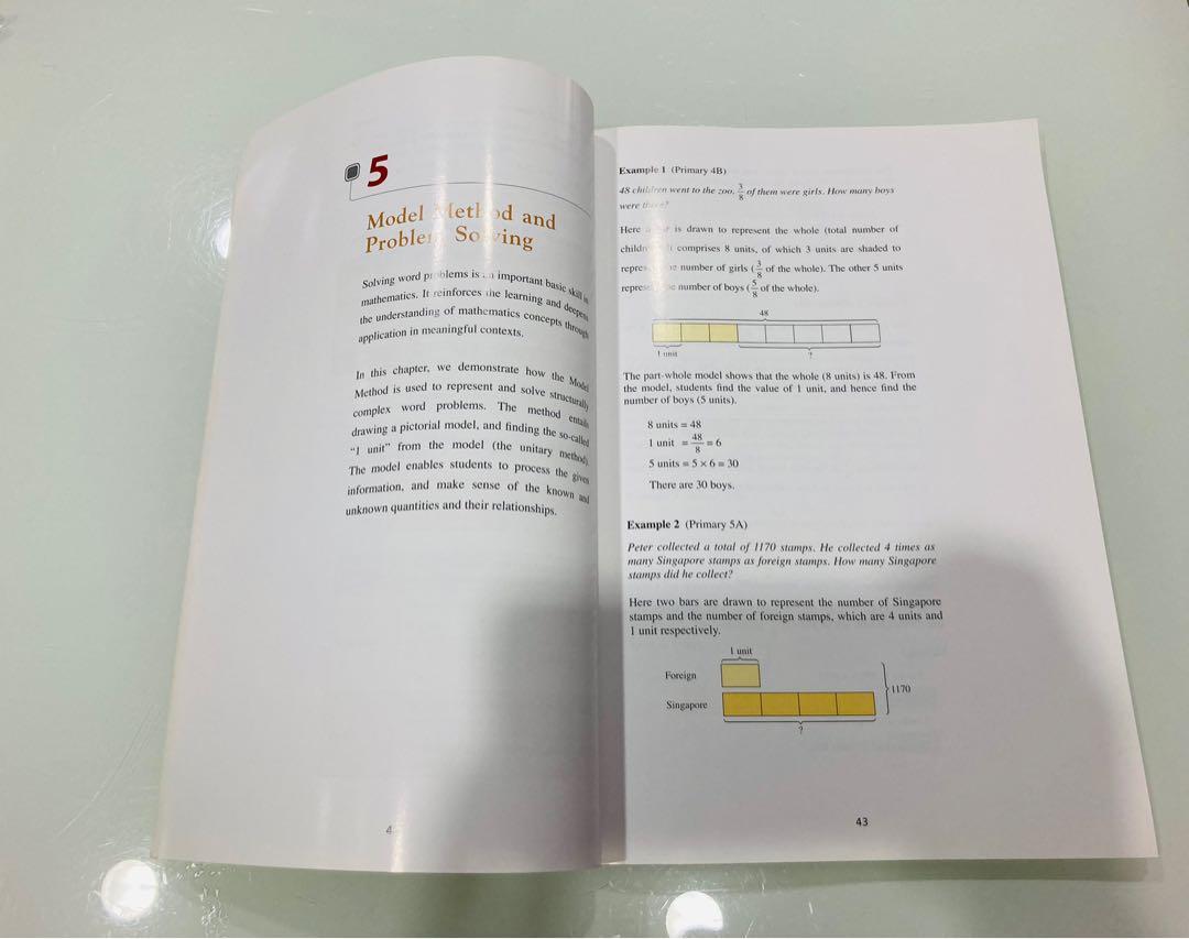 Model Method Math The Singapore Model Method Mathematics, Hobbies & Toys, Books ...
