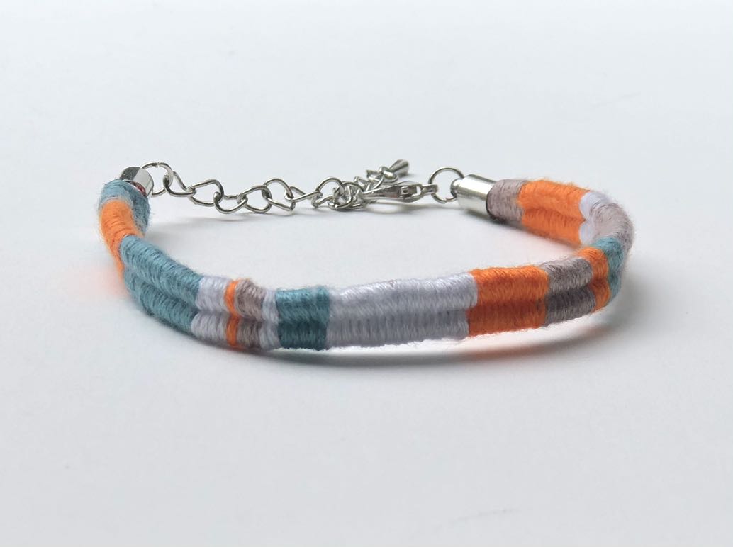 Thread Wrapped Friendship Bracelet Women s Fashion Jewelry Organisers Bracelets on Carousell