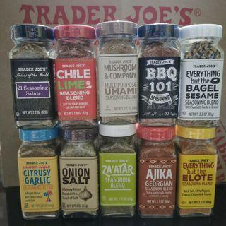 TJ's spices