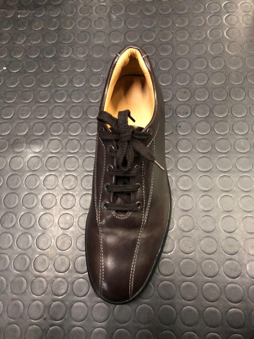 Tods Men s Lace Up Leather Casual Dress Shoes 27 cm Men s